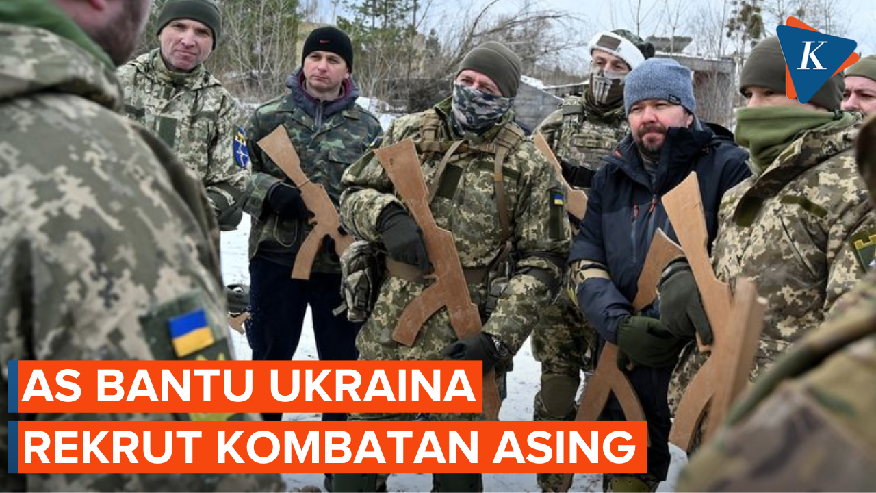 Rusia Sebut AS Bantu Rekrut Kombatan Ukraina dan Beri Panduan Tempur