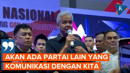 Ganjar Sebut Akan Ada Parpol Lain yang Komunikasi Dukungan di Pilpres 2024