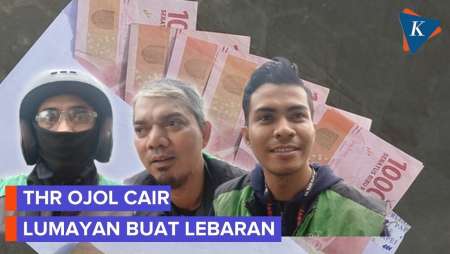 Driver Ojol: THR Lumayan Bantu Biaya Lebaran