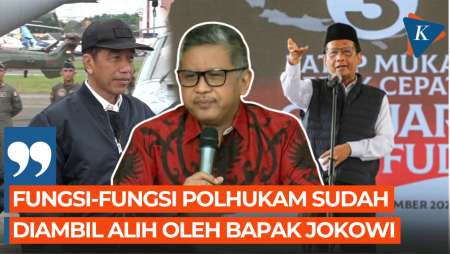 Singgung Pengunduran Diri Mahfud, Hasto: Fungsi-fungsi Polhukam Sudah Diambil Alih…