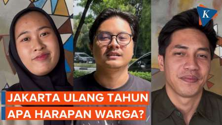Jelang Lima Abad Jakarta, Ini Impian Warga yang Belum Terwujud