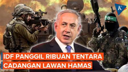 Siap Perluas Serangan ke Gaza, Israel Panggil Ribuan Tentara Cadangan