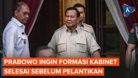 PKB Sebut Prabowo Ingin Formasi Kabinet Selesai Sebelum Dirinya Dilantik