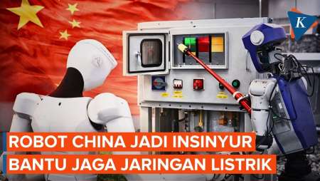 Terus Bergerak Maju, China Latih Robot Humanoid Jaga Jaringan Listrik