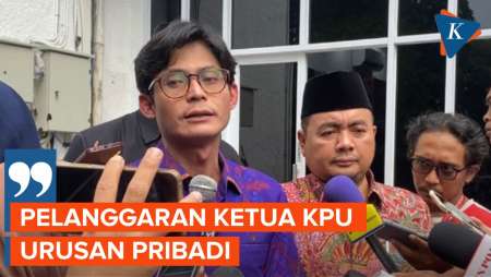 Alasan KPU Tak Minta Maaf Usai Ketua KPU Hasyim Langgar Etik