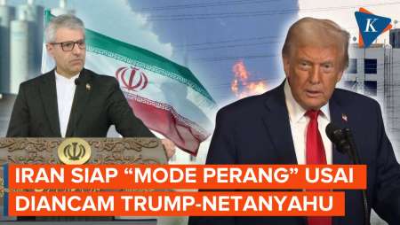 Respons Trump, Iran Siap "Mode Tempur" Jika AS-Israel Kembali Serang Teheran