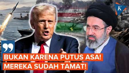 Trump Geram Diledek Putus Asa karena Perang Iran oleh Mojtaba Khamenei