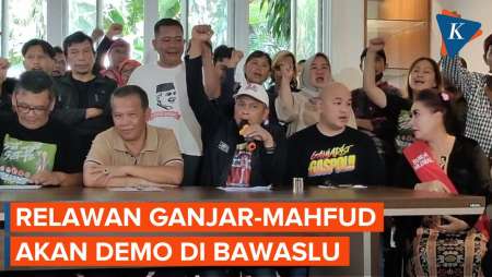 Relawan Ganjar-Mahfud Berniat Demo ke Bawaslu Protes Hasil Pemilu 2024