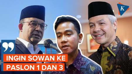 Unggul di Quick Count, Gibran Mau Sowan ke Anies dan Ganjar