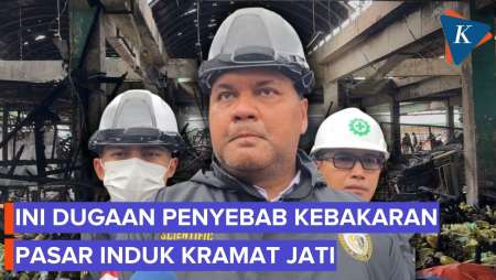 Kebakaran Di Pasar Induk Kramat Jati Diduga Akibat Korsleting