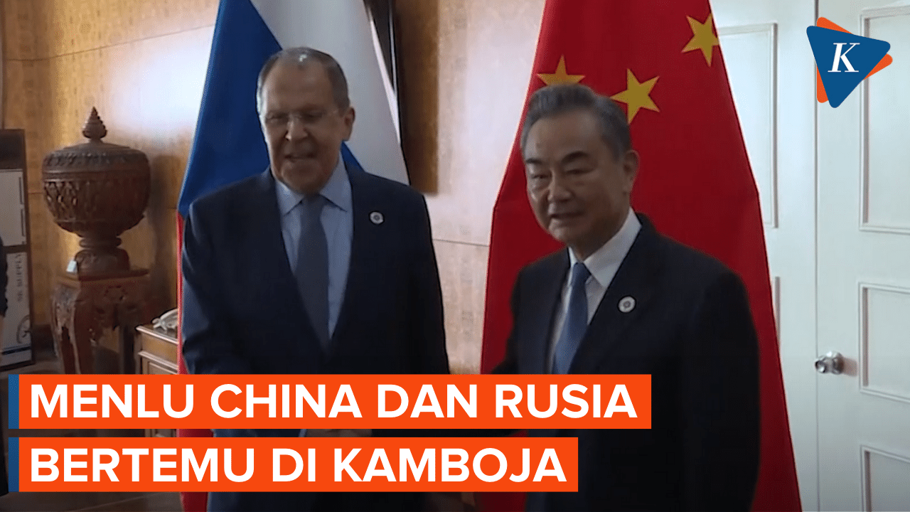 Menlu China dan Rusia Bertemu di Kamboja, Ada Apa?