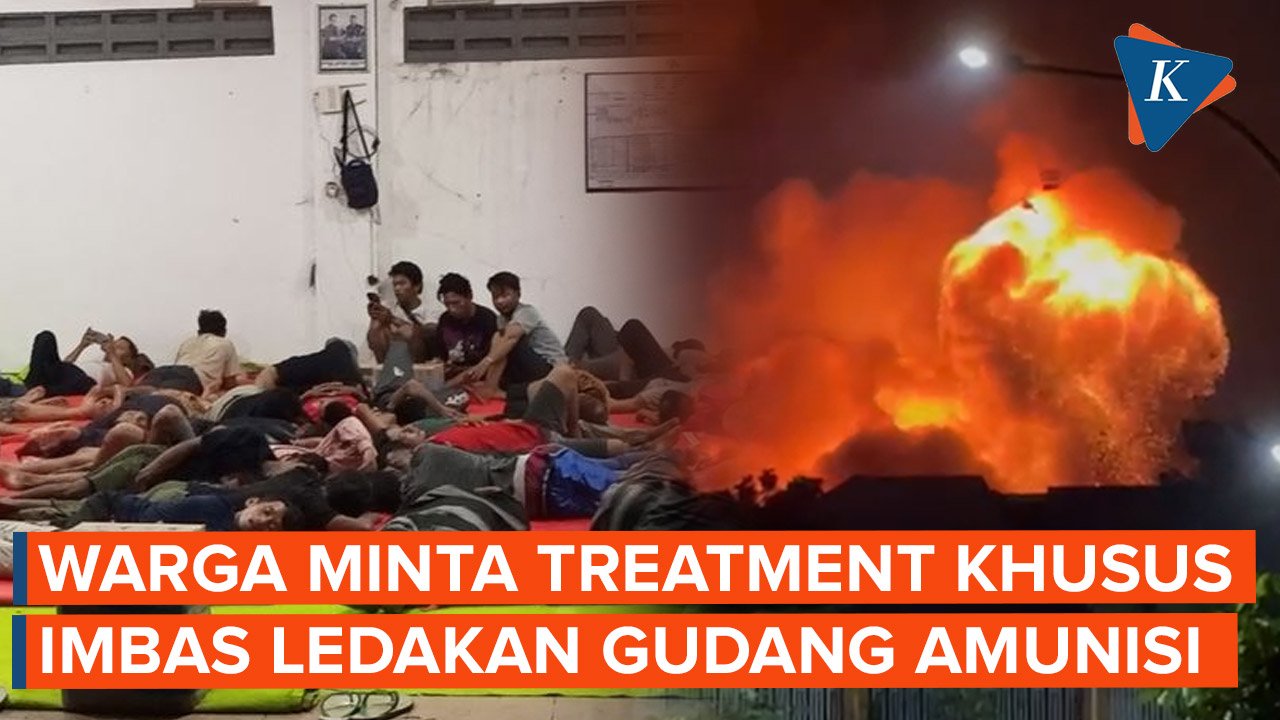 Terdampak Ledakan Gudang Amunisi TNI, Warga Sekitar Nyatakan Sikap