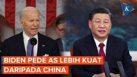 Biden: AS Lebih Kuat Memenangi Konflik Dibandingkan China