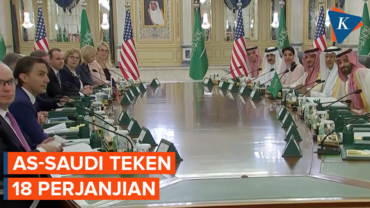 AS-Saudi Teken 18 Perjanjian, Termasuk soal Energi