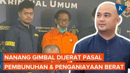 Nanang Gimbal Pembunuh Sandy Permana Dijerat Pasal Pembunuhan dan Penganiayaan Berat