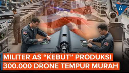 AS "Kebut" Produksi Ratusan Ribu Drone Tempur Murah, Untuk Apa?