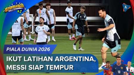 Momen Messi Gabung Latihan Timnas Argentina, Siap Tempur Di Piala Dunia 2026