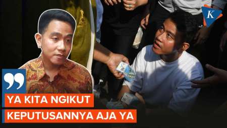 Tanggapan Gibran Setelah Dinyatakan Bersalah Langgar Aturan Bagi-bagi Susu di CFD