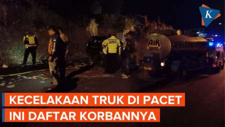 Daftar Korban Truk Tangki Tabrak Penonton Karnaval di Pacet Mojokerto