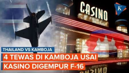 Jet Tempur F-16 Thailand Bombardir Kasino Di Kamboja, Apa Alasannya?