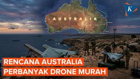 Australia Siap Perbanyak Drone Murah, Pelajari Taktik Perang Modern
