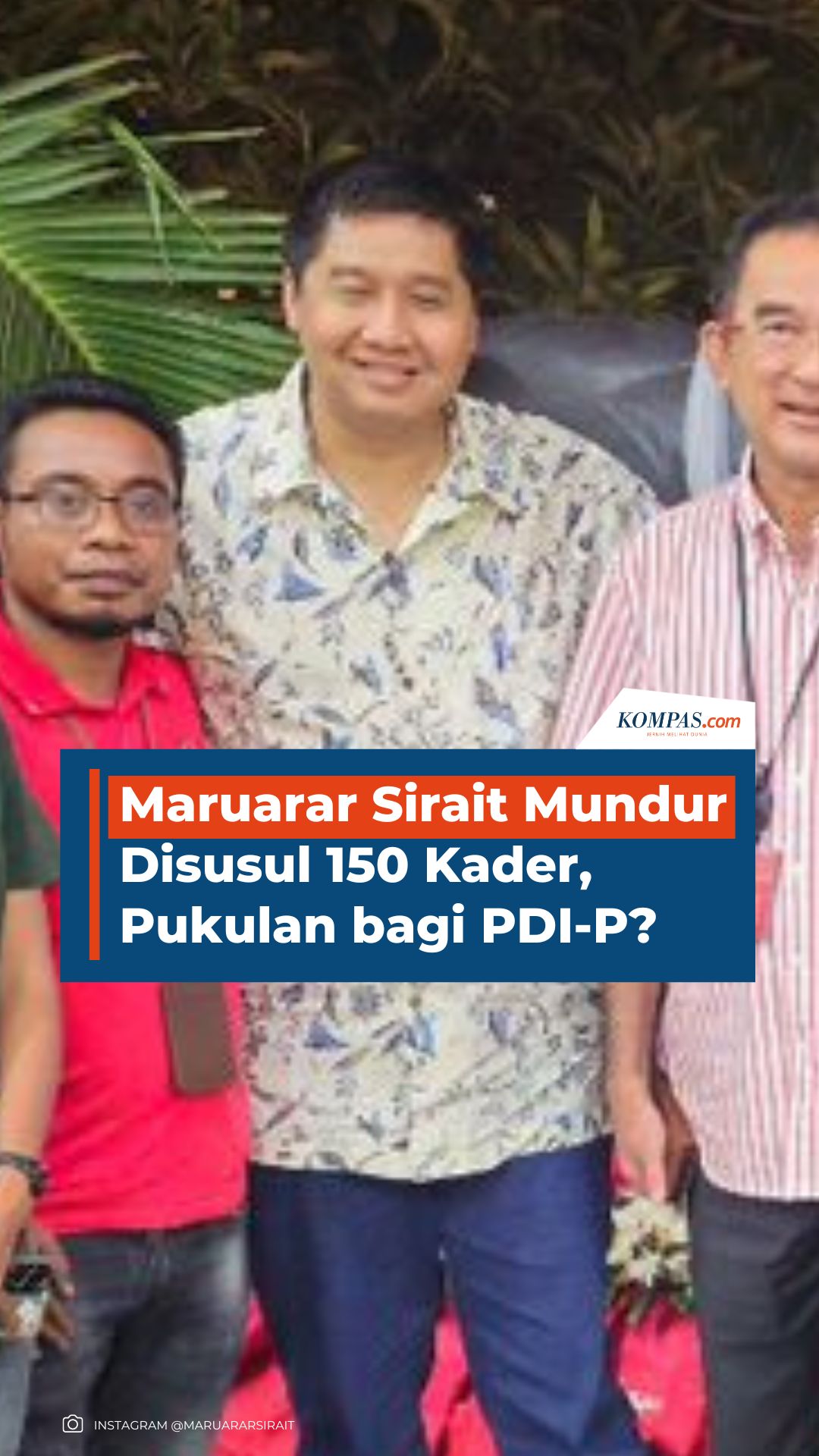 Maruarar Sirait Mundur Disusul 150 Kader, Pukulan Bagi PDI-P?