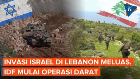 Militer Israel Mulai Operasi Darat Di Lebanon