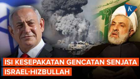 5 Poin Utama Kesepakatan Gencatan Senjata Israel-Hizbullah