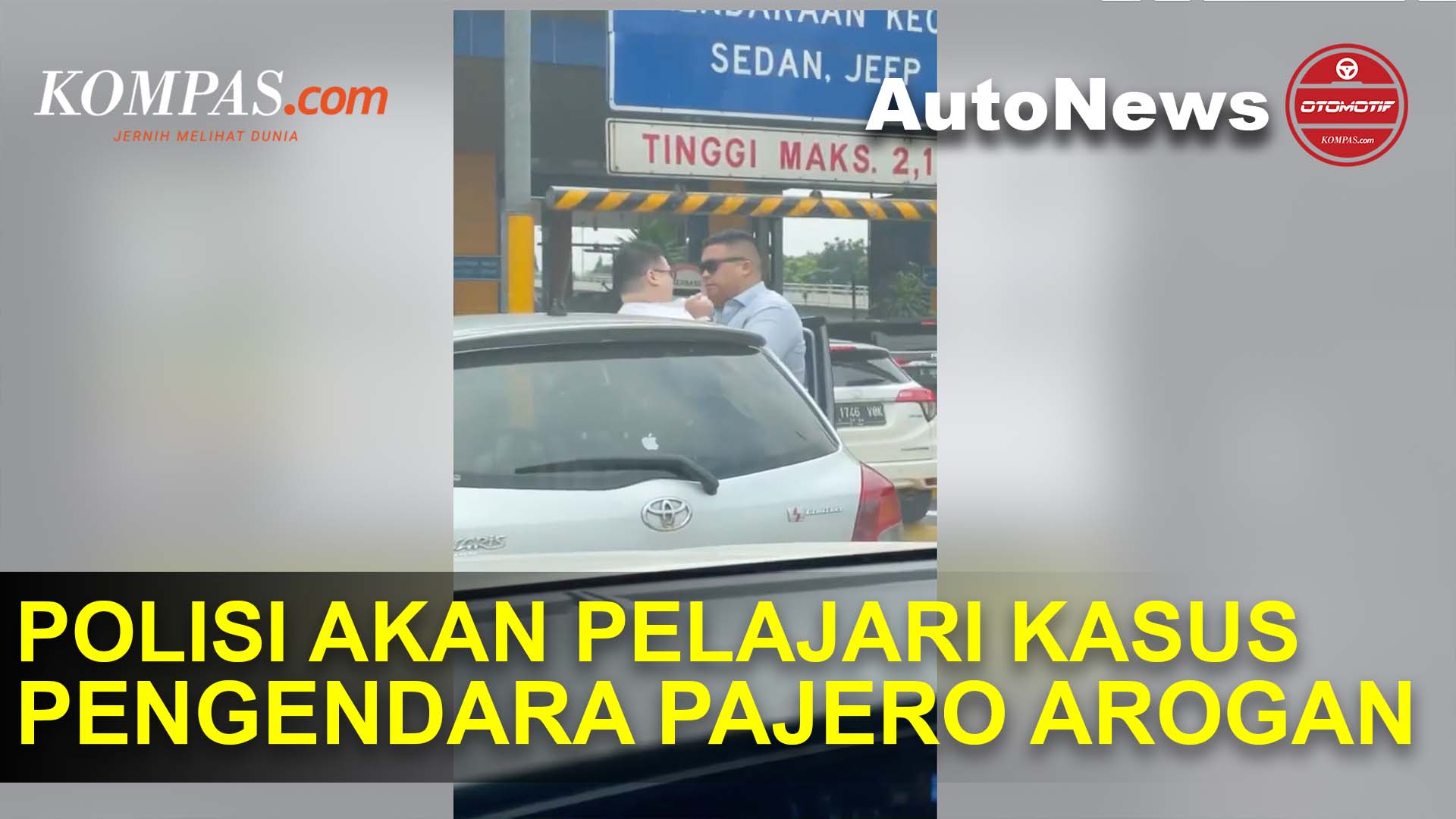 Aksi Sopir Pajero Arogan di Jalan Tol Viral di Media Sosial, Begini Kata Polisi