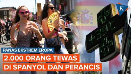 Gelombang Panas Datang Lagi, 2.000 Orang Tewas Di Spanyol Dan Perancis