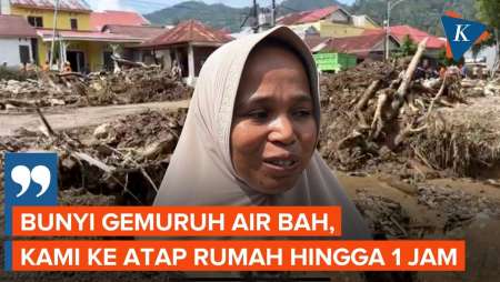Kesaksian Novi Helmi, Satu Jam Bertahan di Atap Saat Banjir Bandang Solok