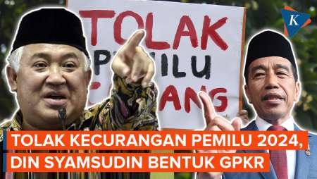 Din Syamsuddin Dkk Bentuk Gerakan Suarakan Tolak Pemilu Curang