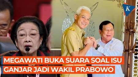 Megawati Dengar Ganjar Jadi Wakil Prabowo, Hanya Bisa Melongo dan Kesal