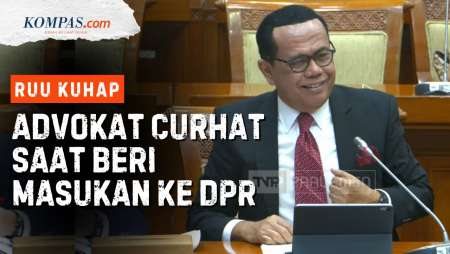 Advokat Beri Masukan soal RUU KUHAP ke DPR: 