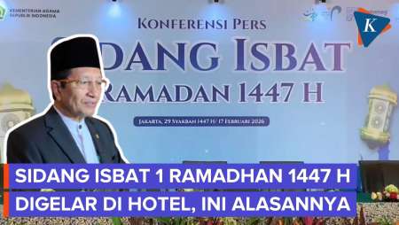 Menag Ungkap Alasan Sidang Isbat 1 Ramadhan Digelar Di Hotel, Bukan Di Kantor Kemenag