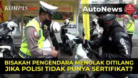 Pengemudi Bisa Tolak Tilang jika Polisi yang Bertugas Tidak Punya Sertifikat