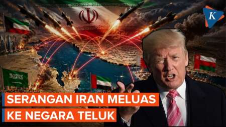 AS Klaim Lumpuhkan 140 Target Iran, Serangan Meluas Ke Negara-Negara Teluk