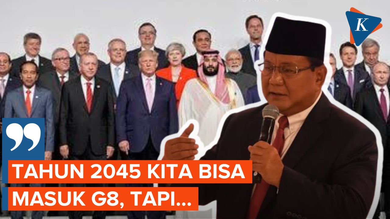 Prabowo Sebut Indonesia Bisa Jadi Negara dengan Ekonomi Terbesar di Dunia pada 2045
