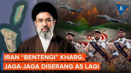 Iran Pasang "Benteng" Berlapis Di Pulau Kharg, Bersiap Hadapi Serangan AS