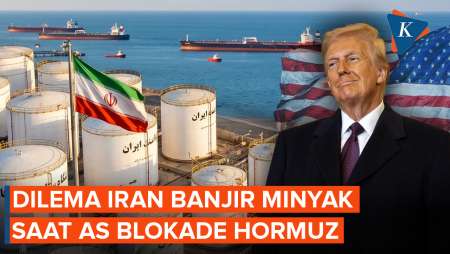 Iran Terjebak Dilema, Produksi Minyak Jalan Atau Stop Di Tengah Blokade AS