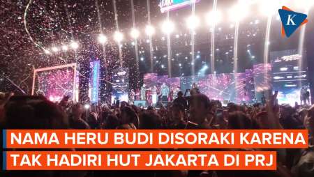 Momen Penonton Konser di PRJ Soraki Nama Heru Budi yang Tak Hadiri Perayaan HUT Ke-497 Jakarta