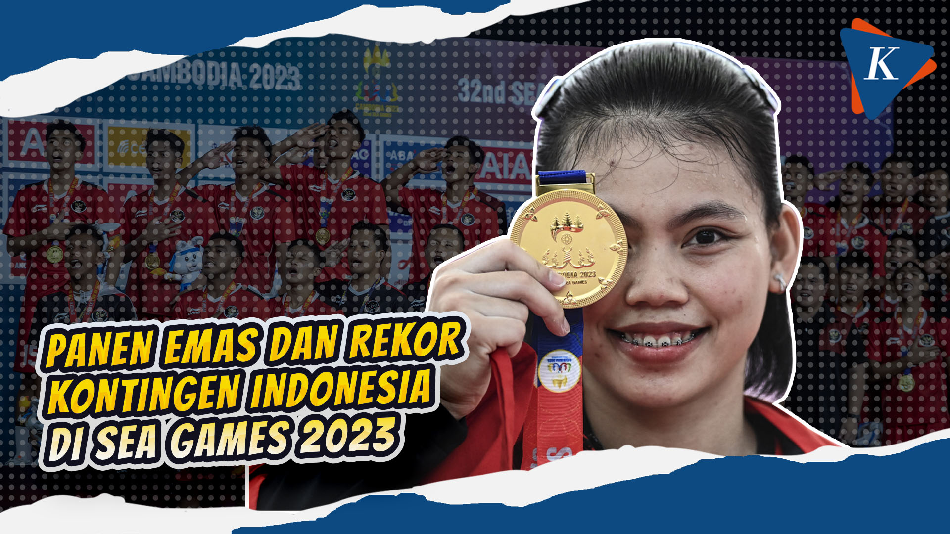 Bawa Pulang 87 Emas, Indonesia Raih Sederet Prestasi di SEA Games 2023