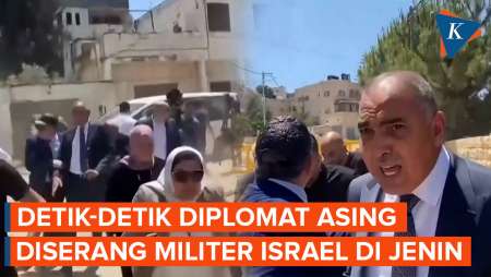 Detik-detik Militer Israel Beri Peringatan ke Diplomat saat Kunjungan ke Jenin di Tepi Barat