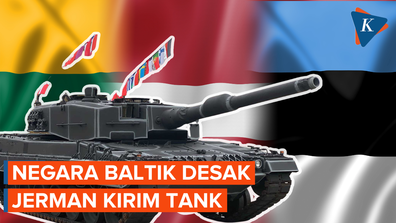 Tiga Negara Desak Jerman Segera Kirim Tank ke Ukraina
