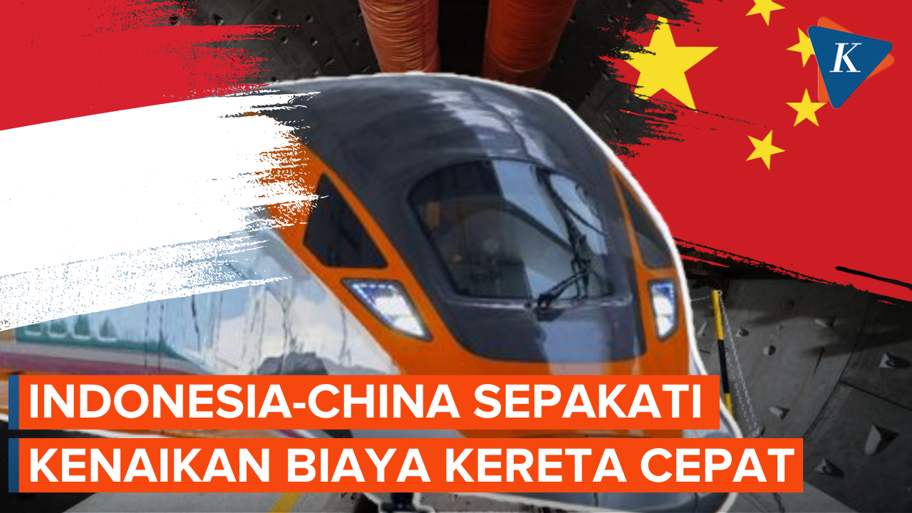 Indonesia-China Setujui Kenaikan Biaya Kereta Cepat Jakarta-Bandung