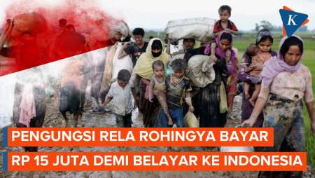 Pengungsi Rohingya Sengaja ke Indonesia, Bayar Rp 15 Juta untuk Berlayar ke Aceh