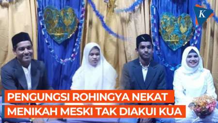 Pengungsi Rohingya Menikah di Aceh, Dicap Tidak Sah oleh KUA