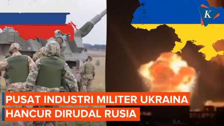 Rusia Hancurkan Pusat Industri Militer Ukraina