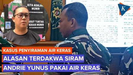 Prajurit TNI Siram Andrie Yunus Pakai Air Aki Campur Pembersih Karat, Ini Motifnya