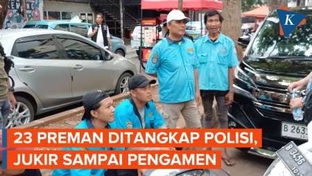Polisi Berantas Preman Meresahkan di Kemang-Blok M